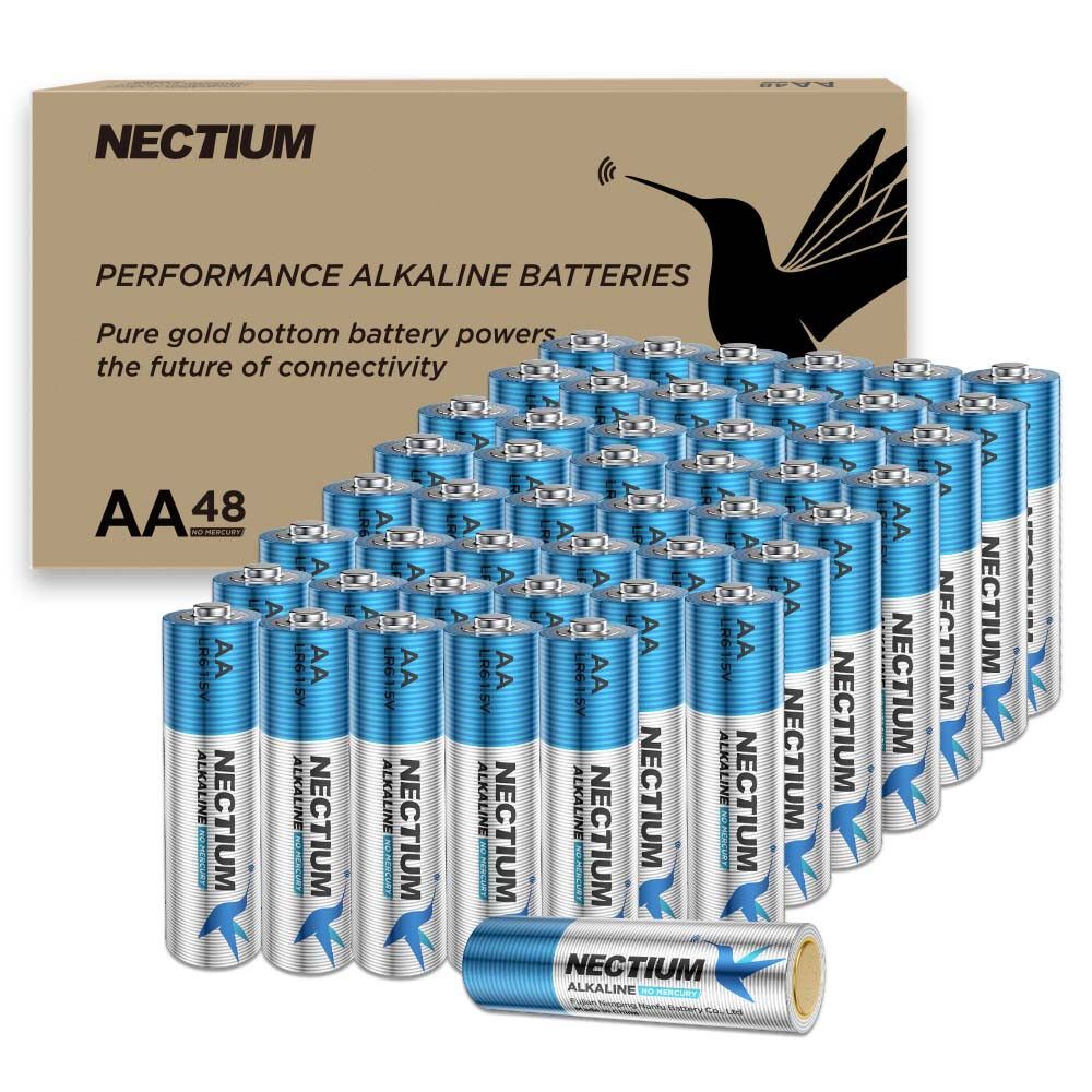 Лужна батарейка Nectium AA/LR6 48шт/уп