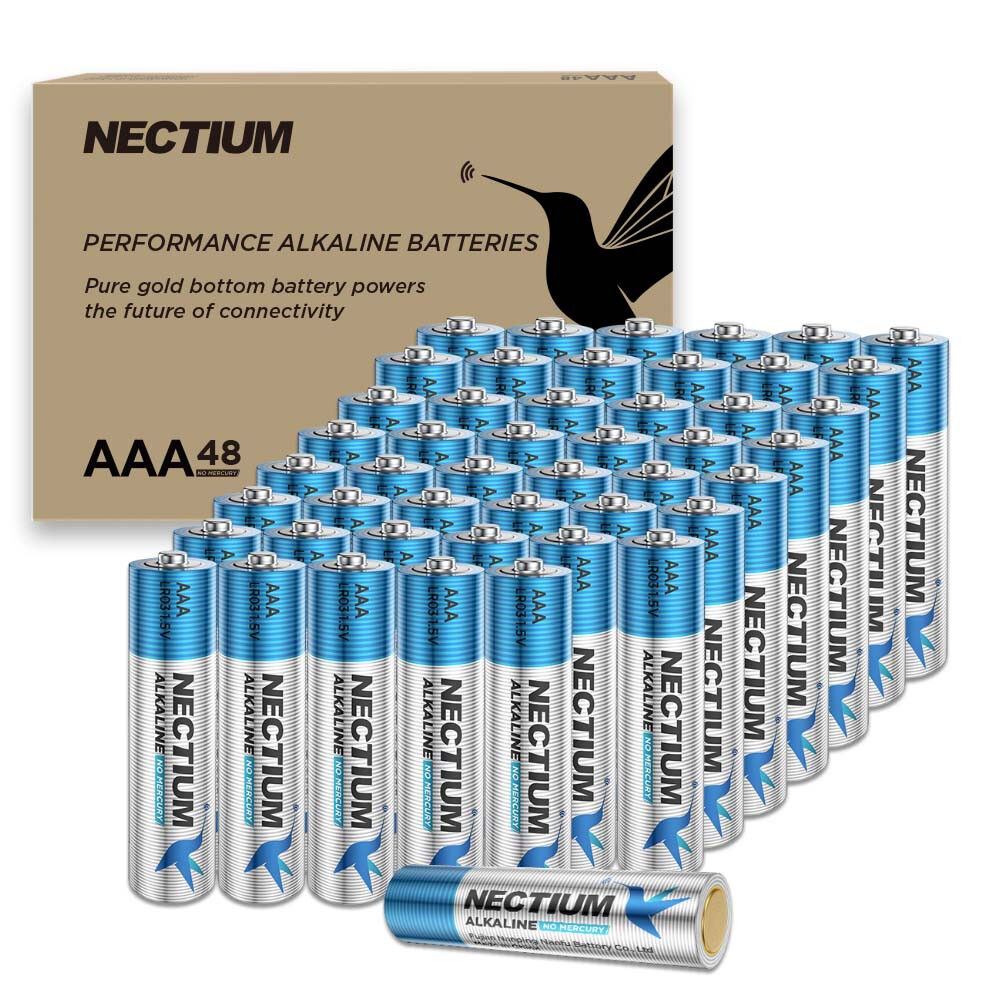 Лужна батарейка Nectium AAA/LR03 48шт/уп