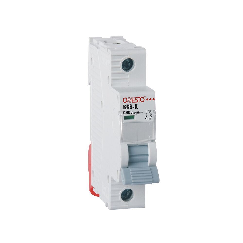 Автоматичний вимикач ONESTO 1п С 25А MCB 4.5kA (KC6-K)