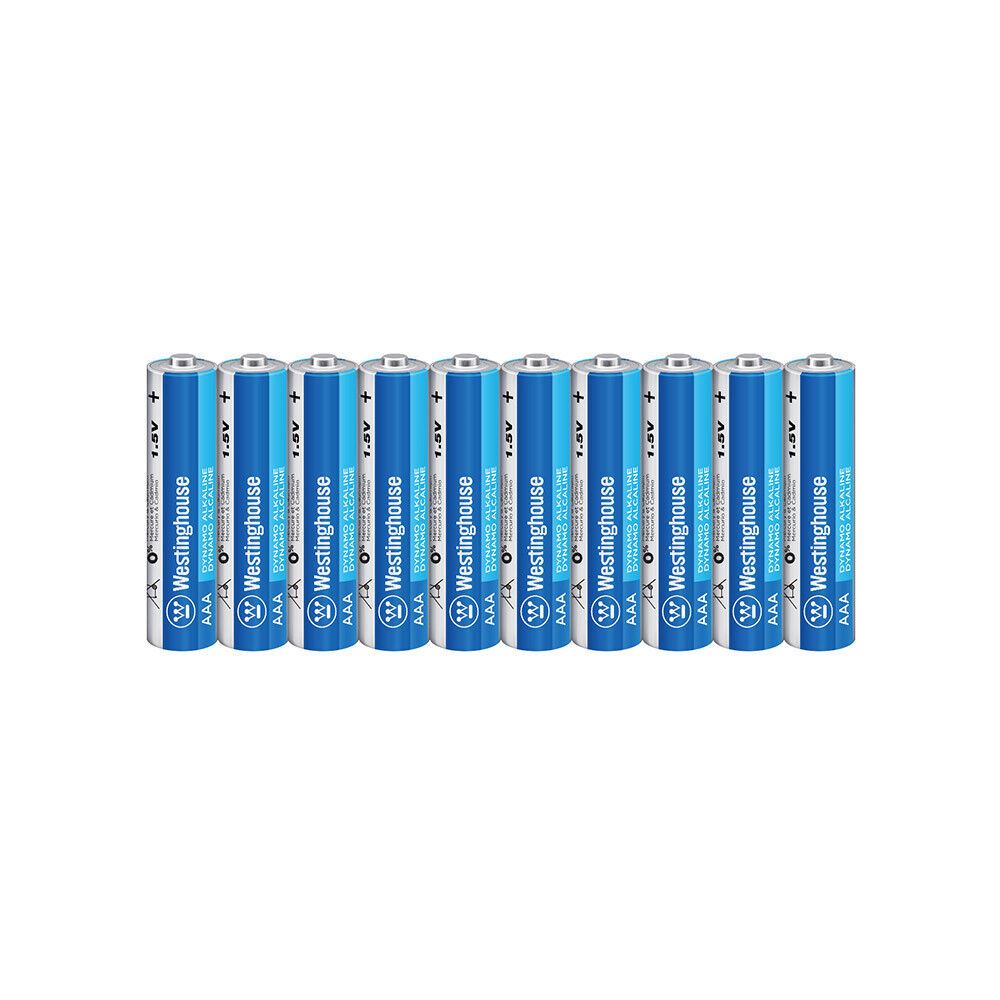 Лужна батарейка Westinghouse Dynamo Alkaline AAA/LR03 10шт/уп shrink