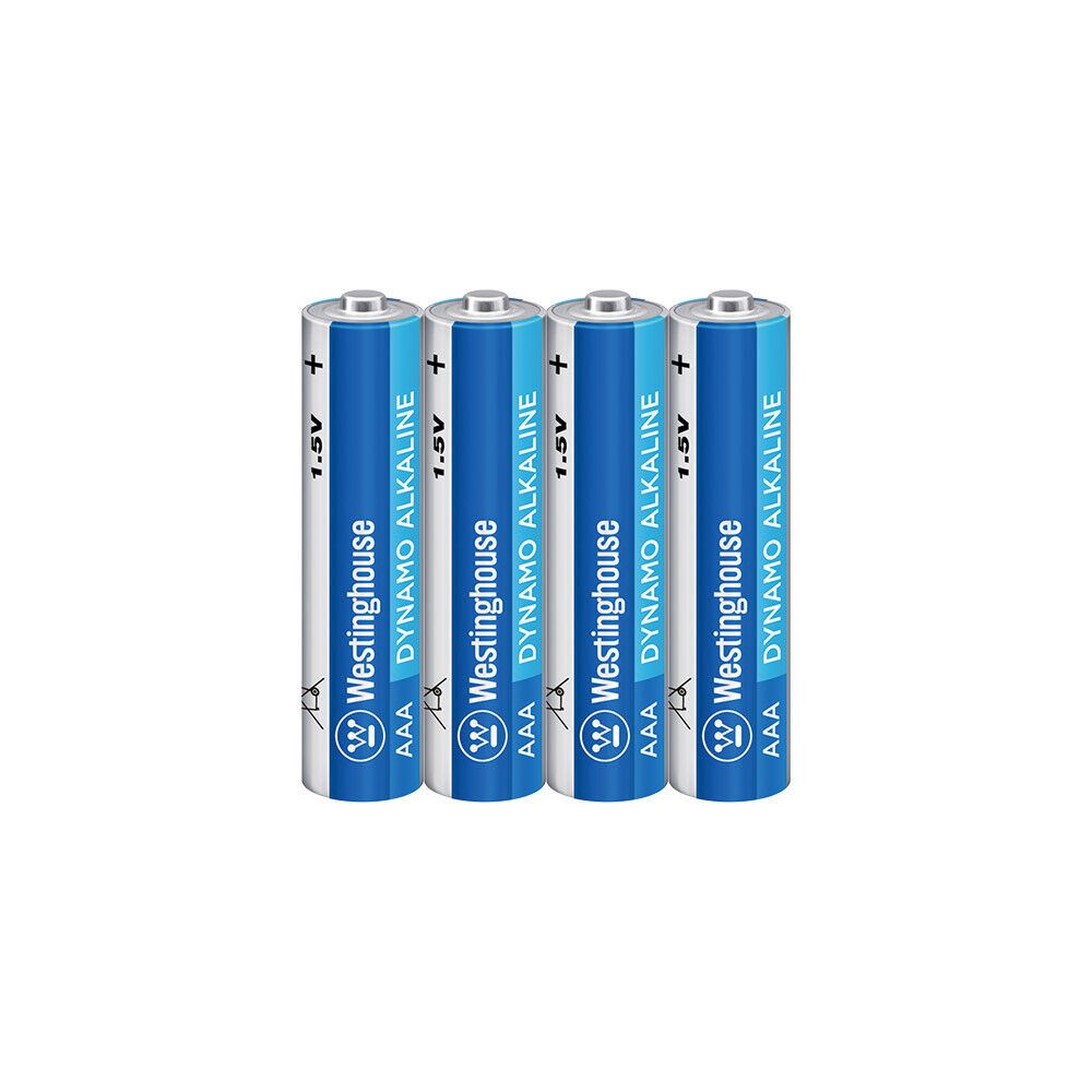 Лужна батарейка Westinghouse Dynamo Alkaline AAA/LR03 4шт/уп shrink