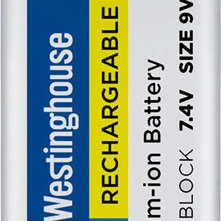 Акумулятор літій-іонний Westinghouse Li-ion Крона 9V, 600mAh, 1шт