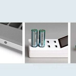Акумулятор літій-іонний Quantum USB Li-ion AA 1.5V з магнітом 1100 mAh 2шт/уп