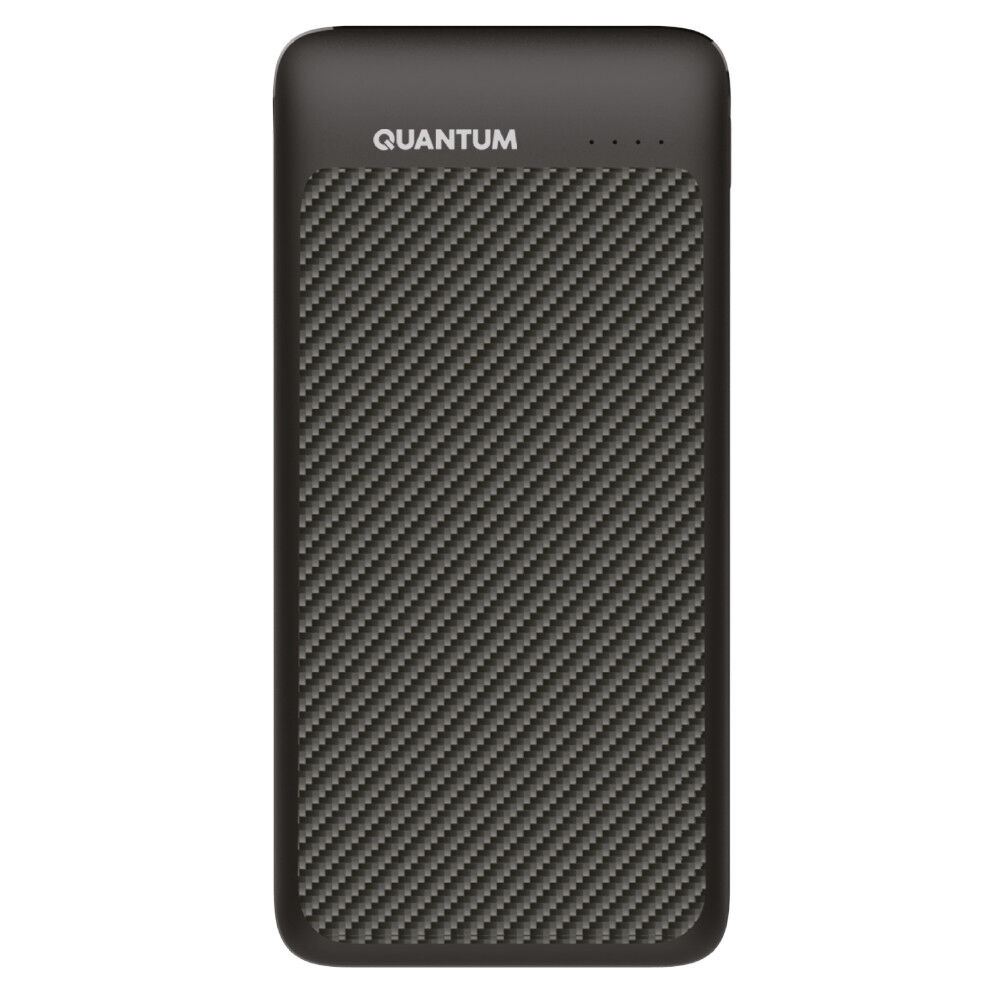 Універсальний мобільний акумулятор Power bank Quantum QM-PB1010 black 10 000mAh  3.7V (2-USB)