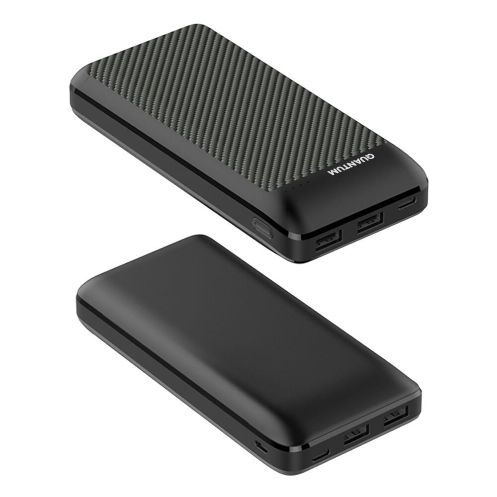 Універсальний мобільний акумулятор Power bank fast charging Quantum QM-PB1022 black 20 000mAh 3.7V