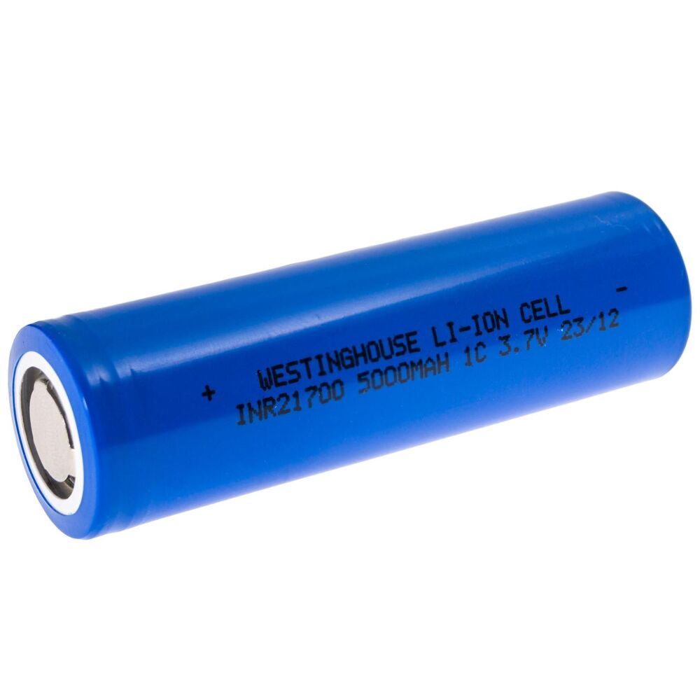 Акумулятор літій-іонний Westinghouse Li-ion INR21700, 3.7V, 5000mAh, 1С, 1шт